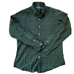Vintage Ralph Lauren Button Up Shirt in Tartan Plaid